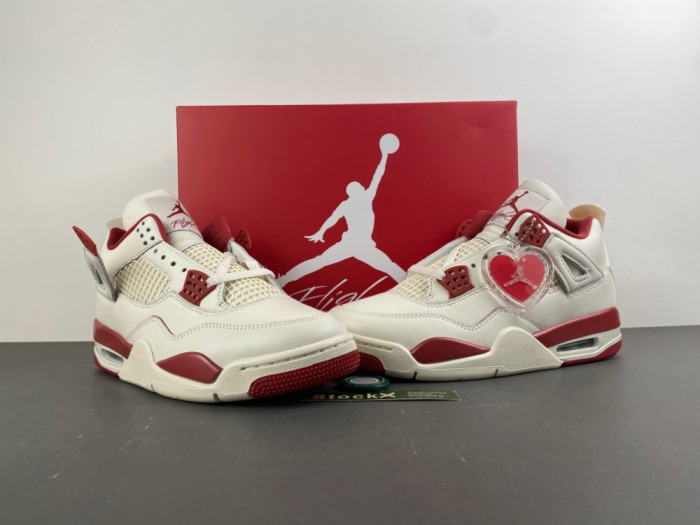 Jordan 4 Retro Valentine''s Day Sierra Red HV0823-108