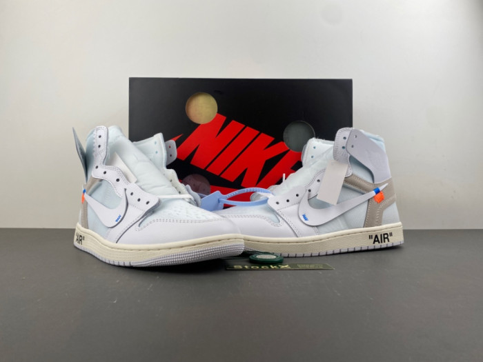 Virgil Abloh Archive x Air Jorda 1 High OG “Alaska” AA3834-100