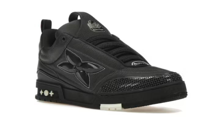 l**is V*t*n lv skate sneaker black