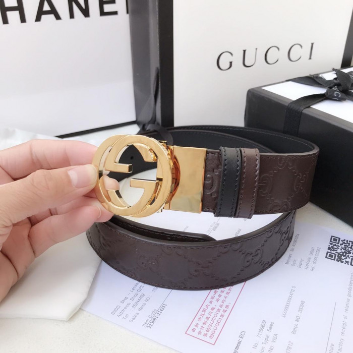 G*u*i belt-3.7 cm