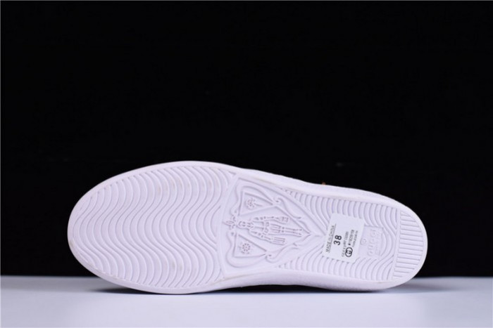 G*u*i ace embroidered low-top sneaker with loved ‎497090 dope0 9095