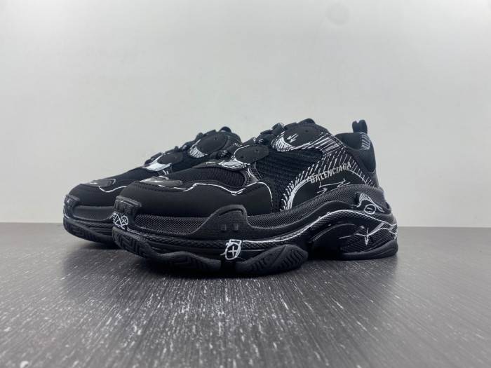 BLEN TRACK SNEAKER IN BLACK 536737 W2FW6 0102