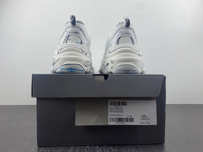 BLEN TRACK SNEAKER IN white 536737 W3SRB 9014