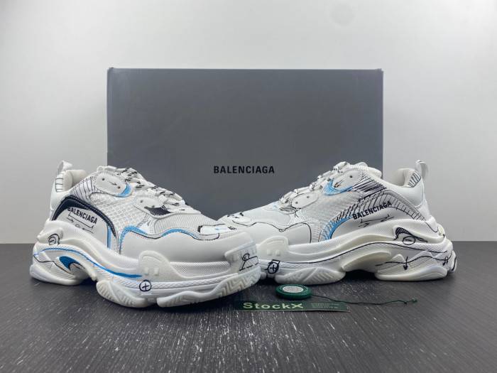 BLEN TRACK SNEAKER IN white 536737 W3SRB 9014