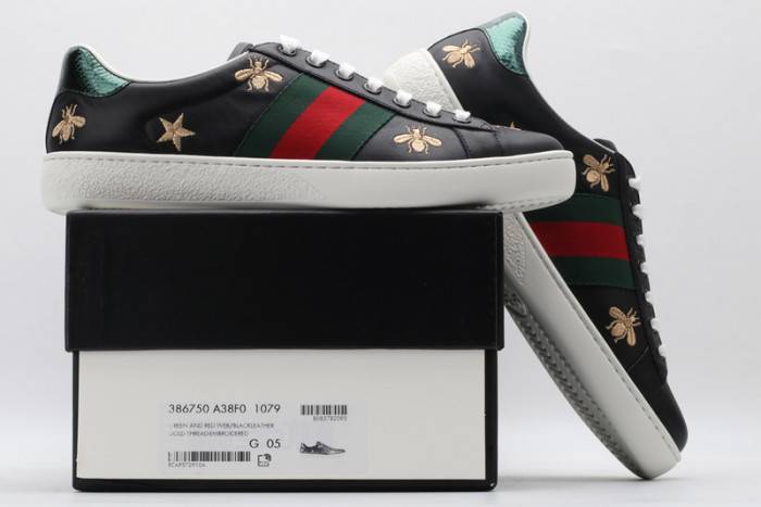 G*u*i ace embroidered low-top sneaker 386750 a38f0 1079