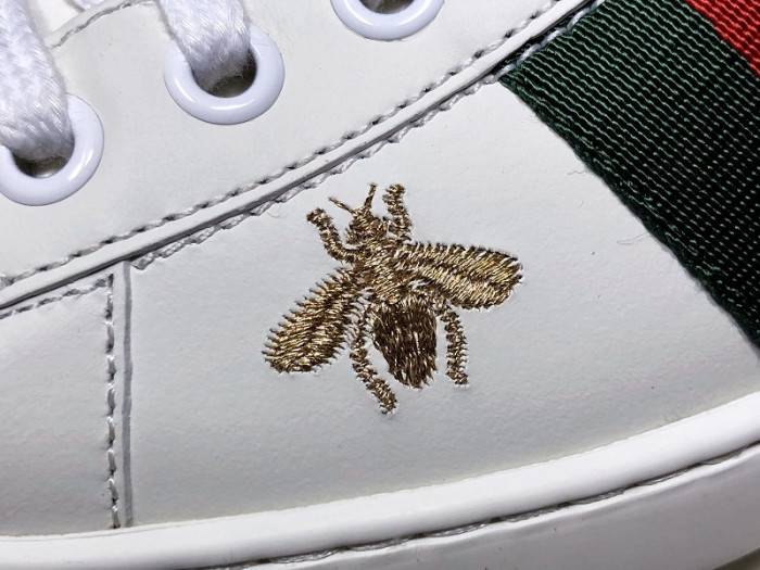 G*u*i ace embroidered low-top sneaker