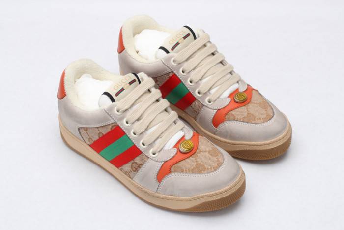 G*u*i ace embroidered low-top sneaker