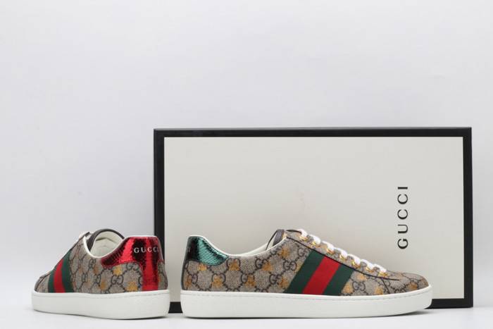 G*u*i ace embroidered low-top sneaker 548950 9n020 8465