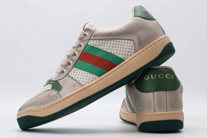 G*u*i ace embroidered low-top sneaker