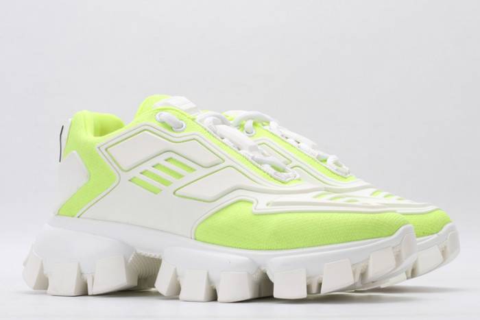 PRA Cloudbust Thunder Knit White And Fluorescence Green