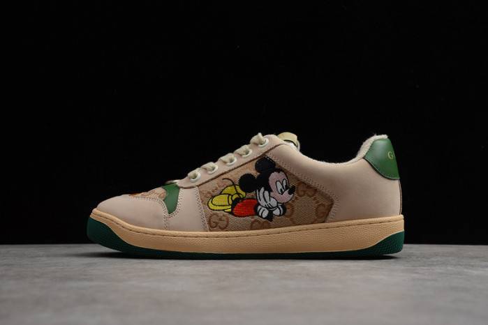 G*u*i ace embroidered low-top sneaker