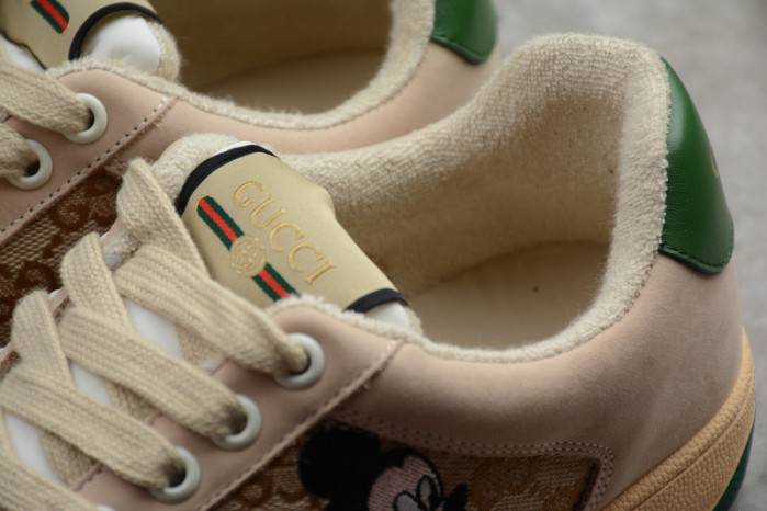 G*u*i ace embroidered low-top sneaker