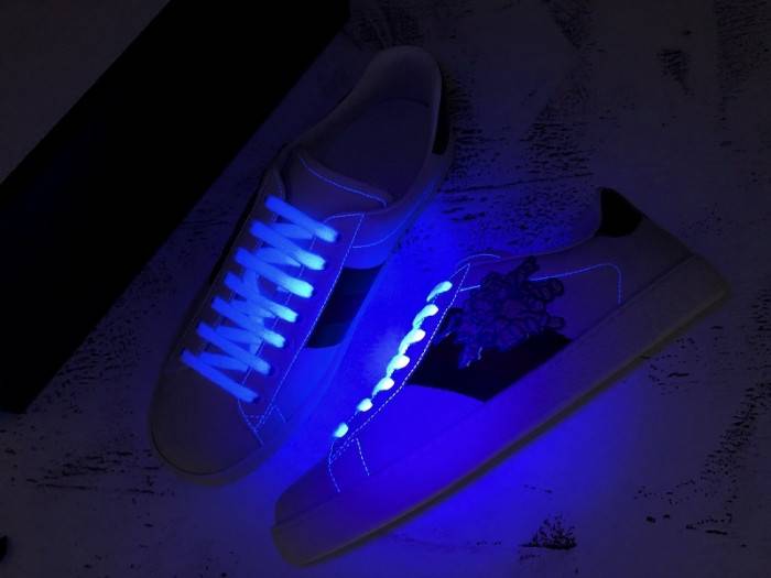 G*u*i ace embroidered low-top sneaker