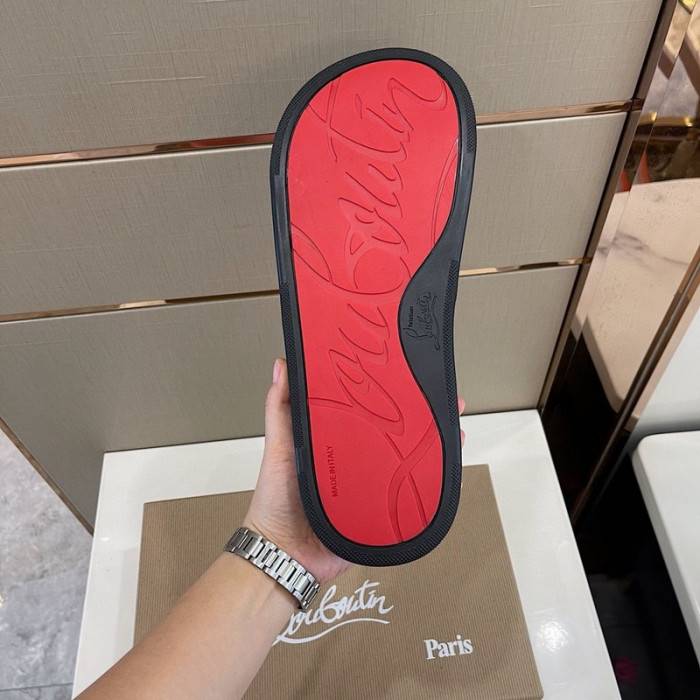 CHRIS_TIAN LOU_BOUTIN SLIPPERS