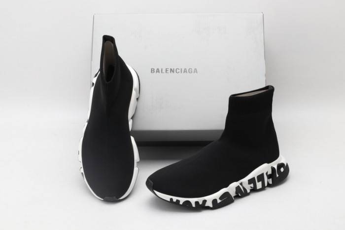 BLCG Speed Sneaker black-white 605972 W05GE 1015