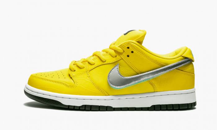 nike sb dunk low Di*m*nd s*pply co canary Di*m*nd (friends and family) bv1310-700